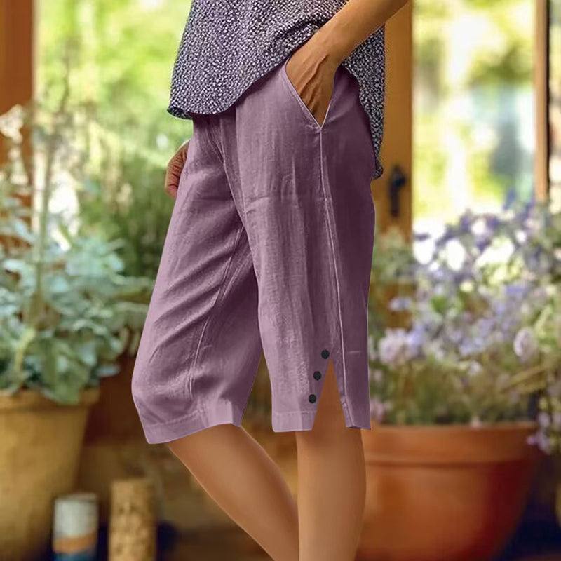 ROUSSEAU BORDEAUX | PANTALON COURT D’ÉTÉ POUR FEMMES
