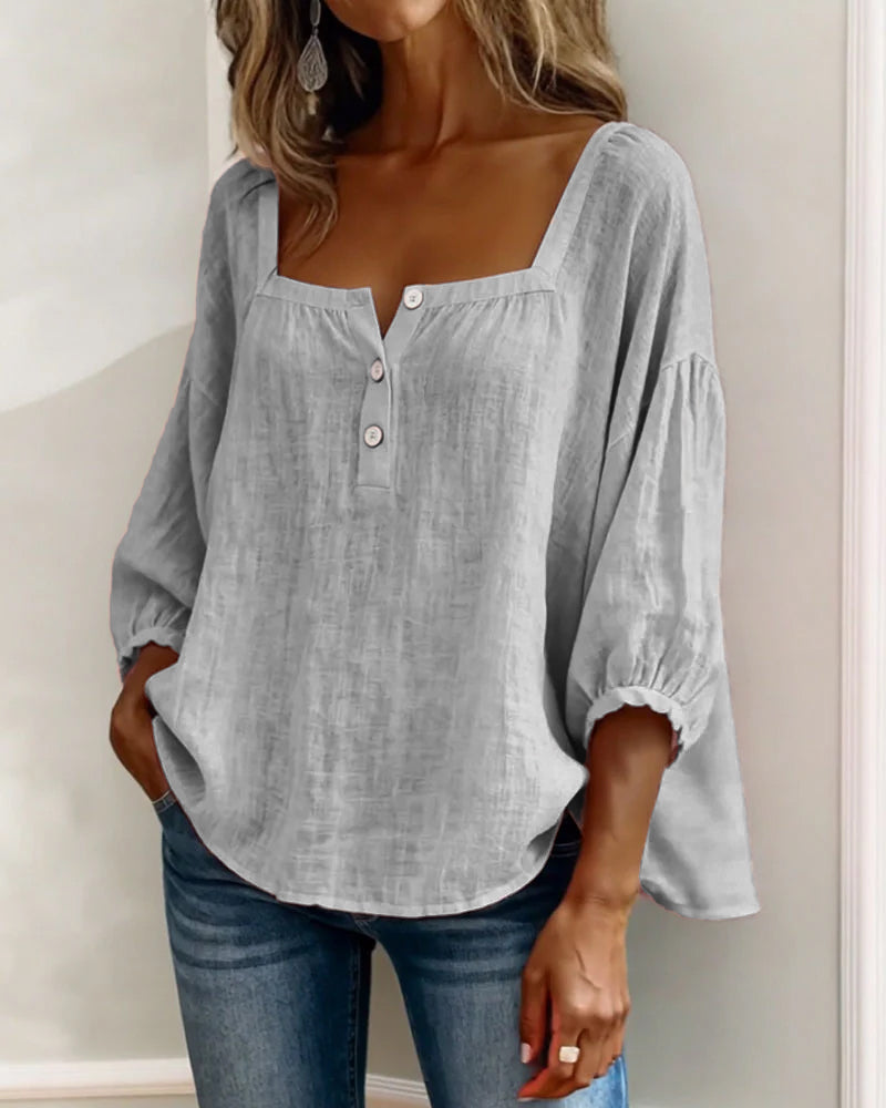 ROUSSEAU BORDEAUX | BLOUSE EN LIN POUR FEMME