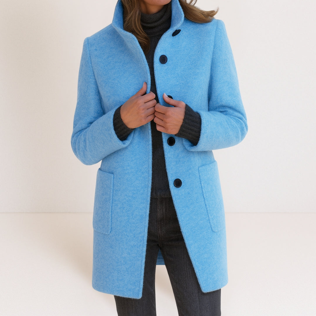 ROUSSEAU BORDEAUX | MANTEAU D’HIVER ÉLÉGANT POUR FEMMES