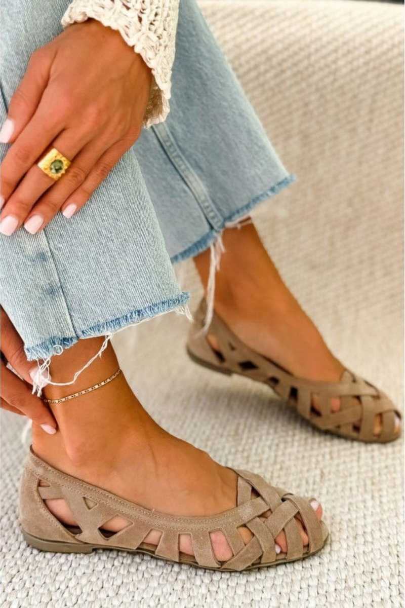 ROUSSEAU BORDEAUX | SANDALES D'ÉTÉ TRESSÉES POUR FEMMES