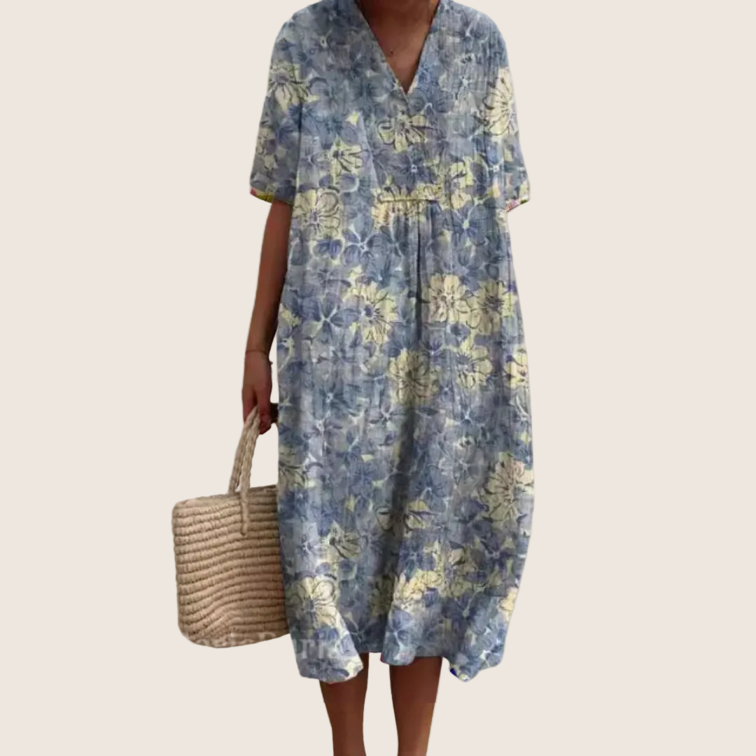 ROUSSEAU BORDEAUX | ROBE D’ÉTÉ FLORALE POUR FEMMES