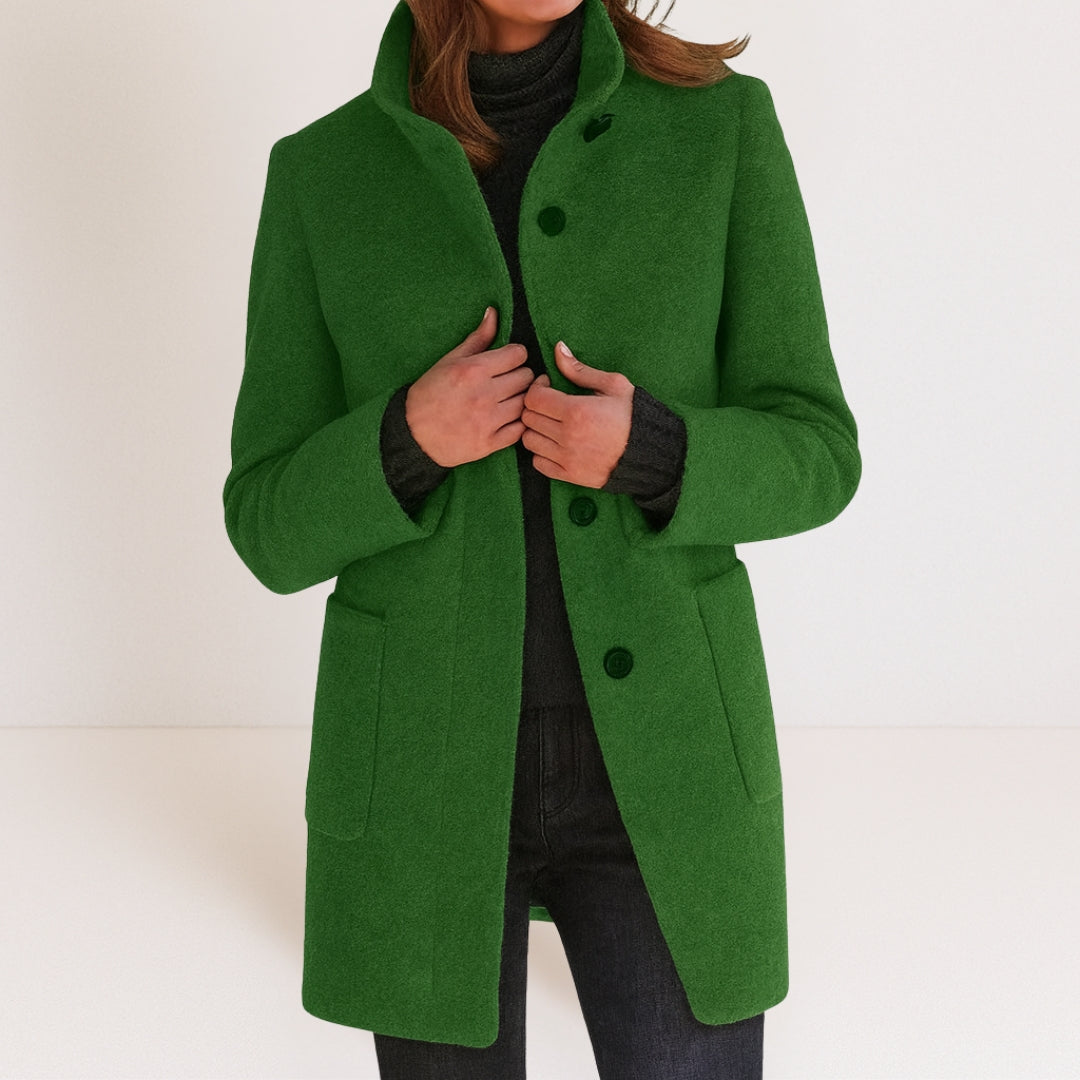 ROUSSEAU BORDEAUX | MANTEAU D’HIVER ÉLÉGANT POUR FEMMES