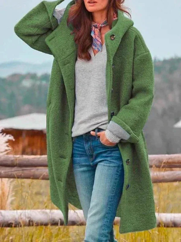 ROUSSEAU BORDEAUX | MANTEAU D’HIVER CHAUD ET ÉLÉGANT POUR FEMMES
