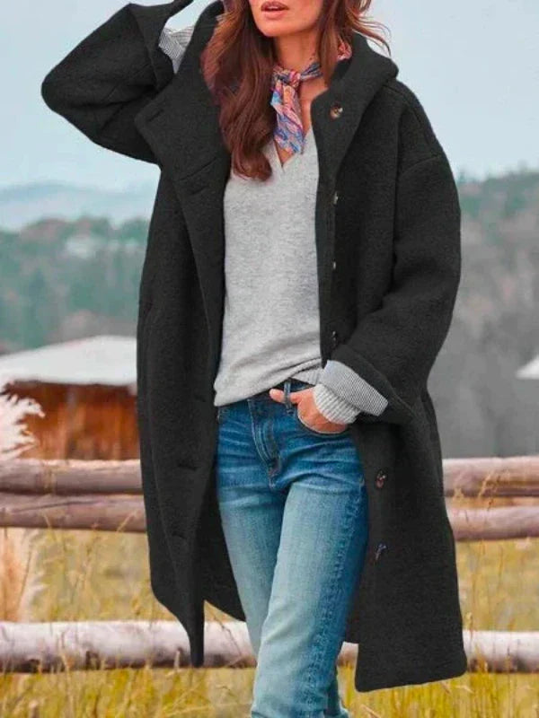 ROUSSEAU BORDEAUX | MANTEAU D’HIVER CHAUD ET ÉLÉGANT POUR FEMMES