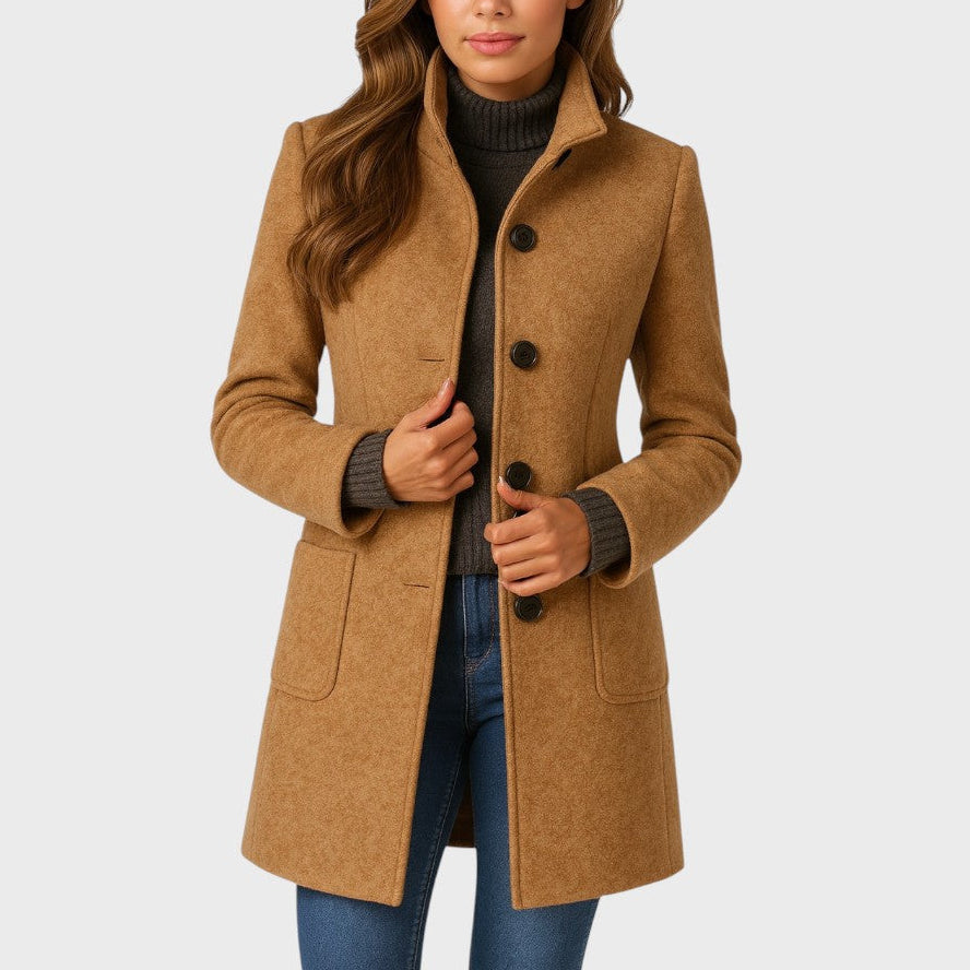 ROUSSEAU BORDEAUX | MANTEAU ÉLÉGANT ET CONFORTABLE POUR FEMMES