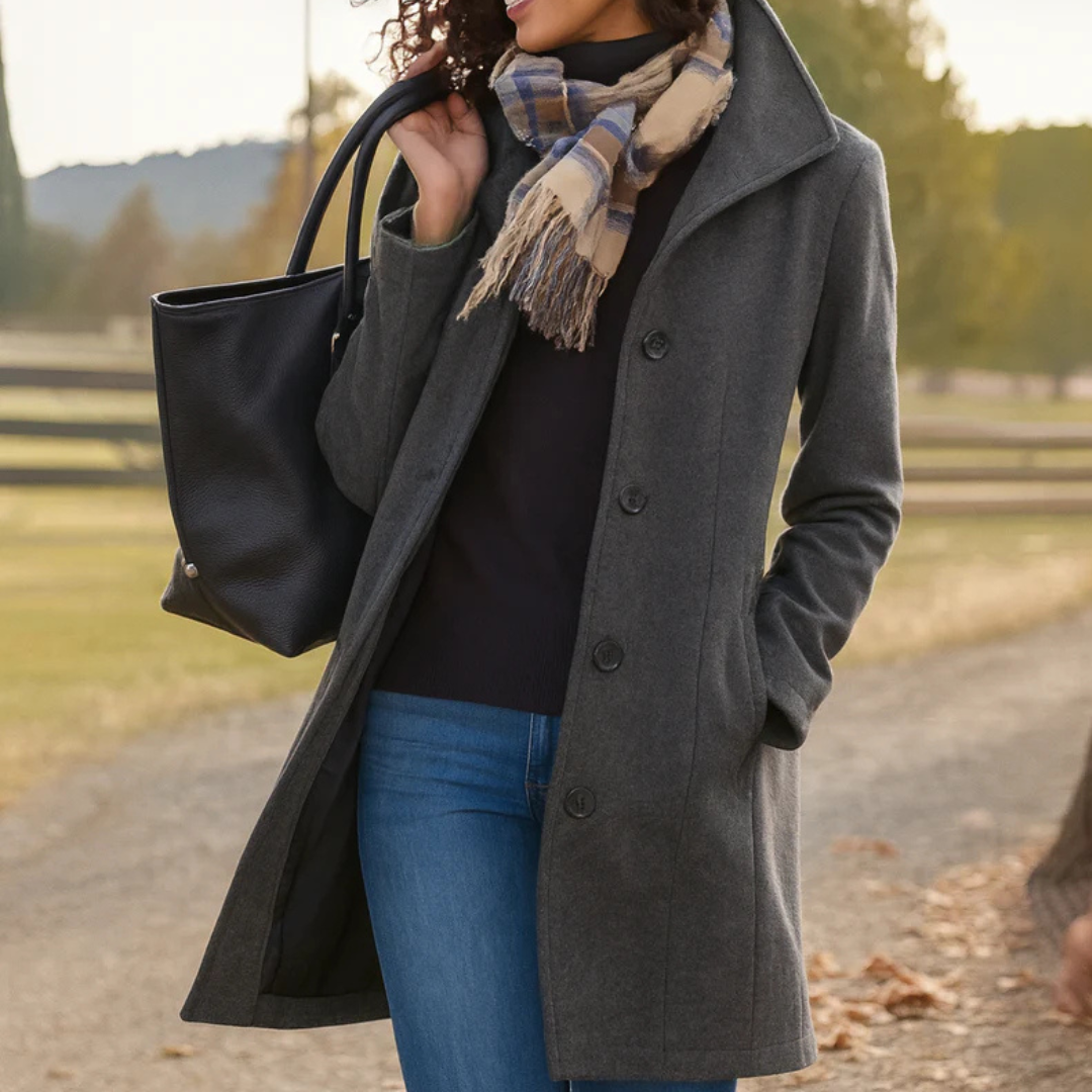 ROUSSEAU BORDEAUX | MANTEAU HERITAGE POUR FEMMES