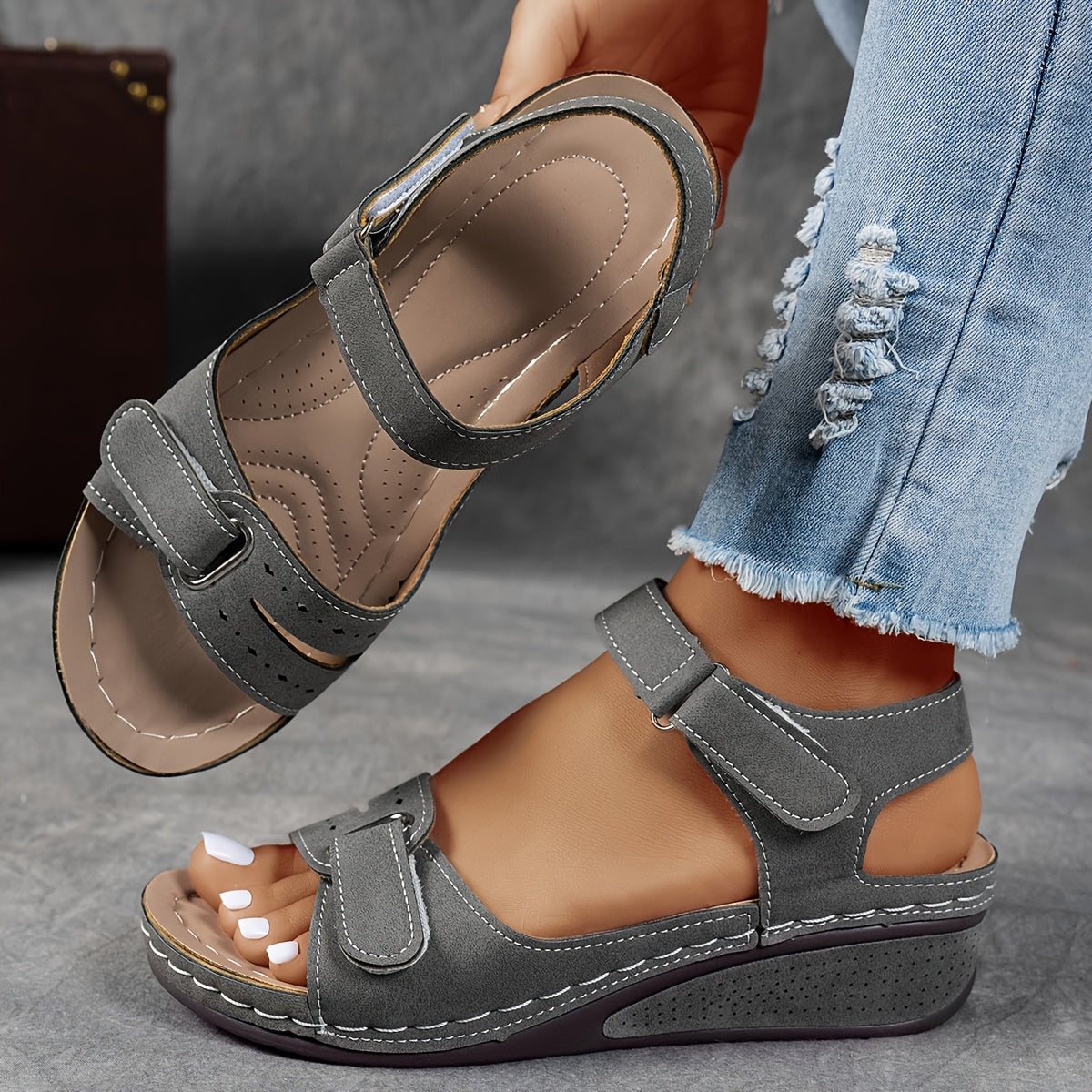 ROUSSEAU BORDEAUX | SANDALES ERGONOMIQUES POUR FEMMES
