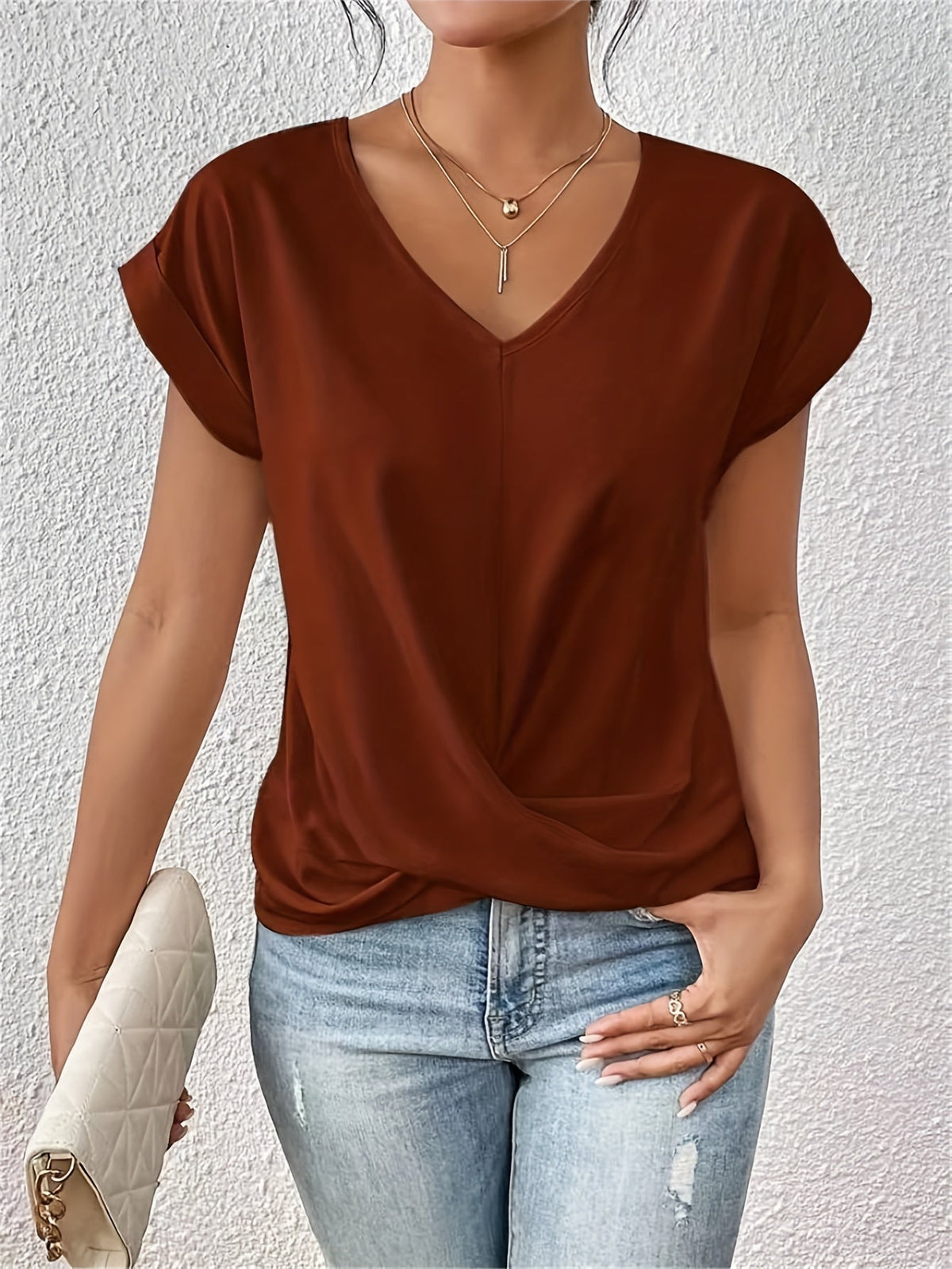 ROUSSEAU BORDEAUX | T-SHIRT COEUR POUR FEMMES