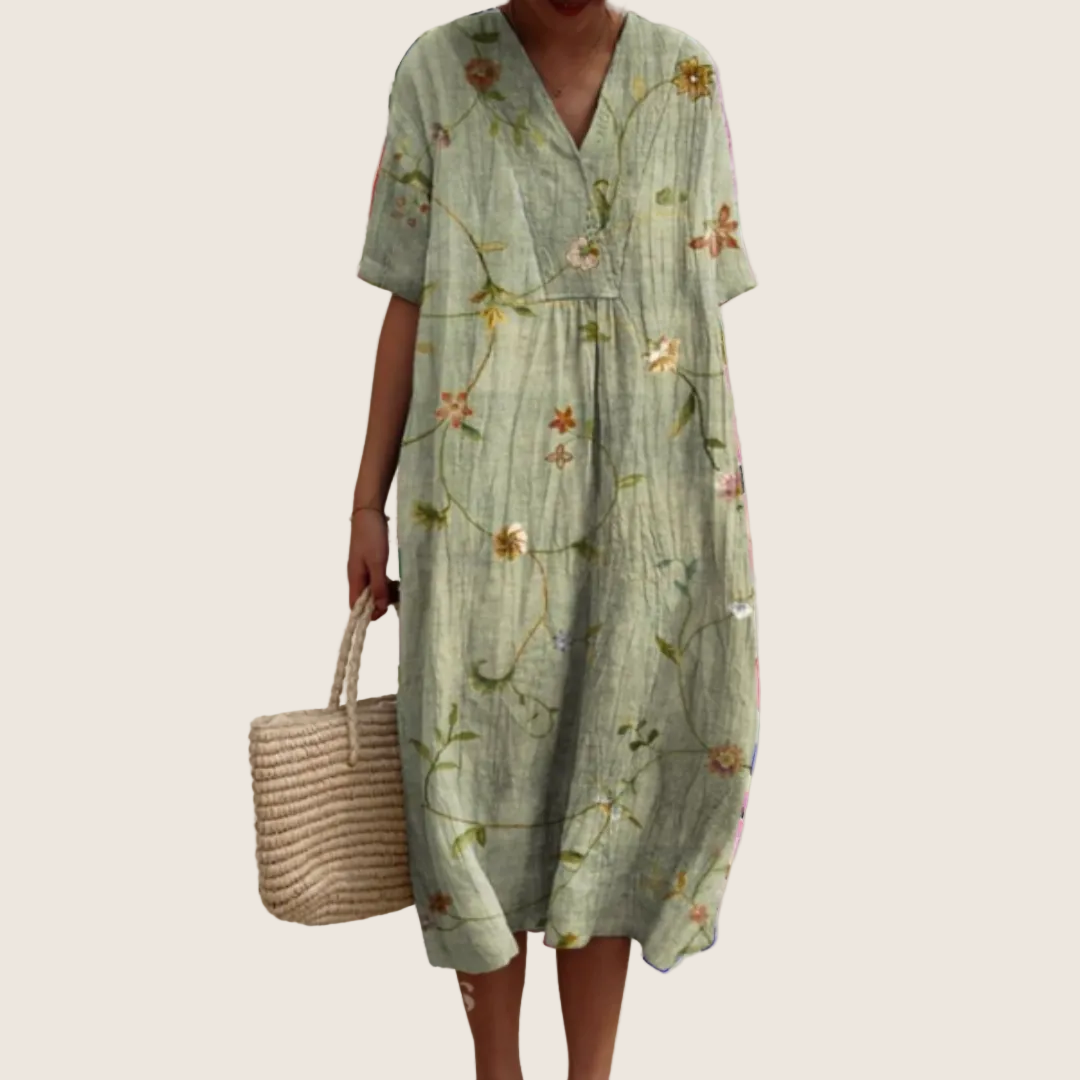 ROUSSEAU BORDEAUX | ROBE D’ÉTÉ FLORALE POUR FEMMES