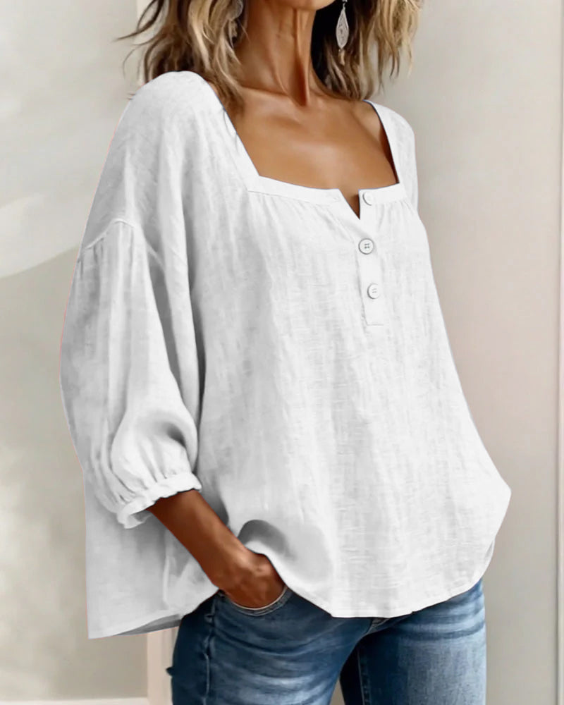 ROUSSEAU BORDEAUX | BLOUSE EN LIN POUR FEMME