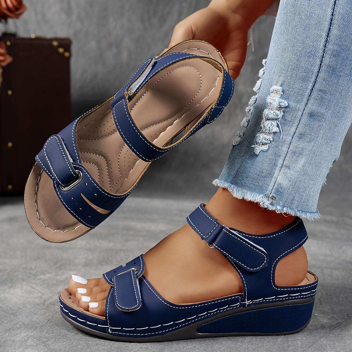 ROUSSEAU BORDEAUX | SANDALES ERGONOMIQUES POUR FEMMES