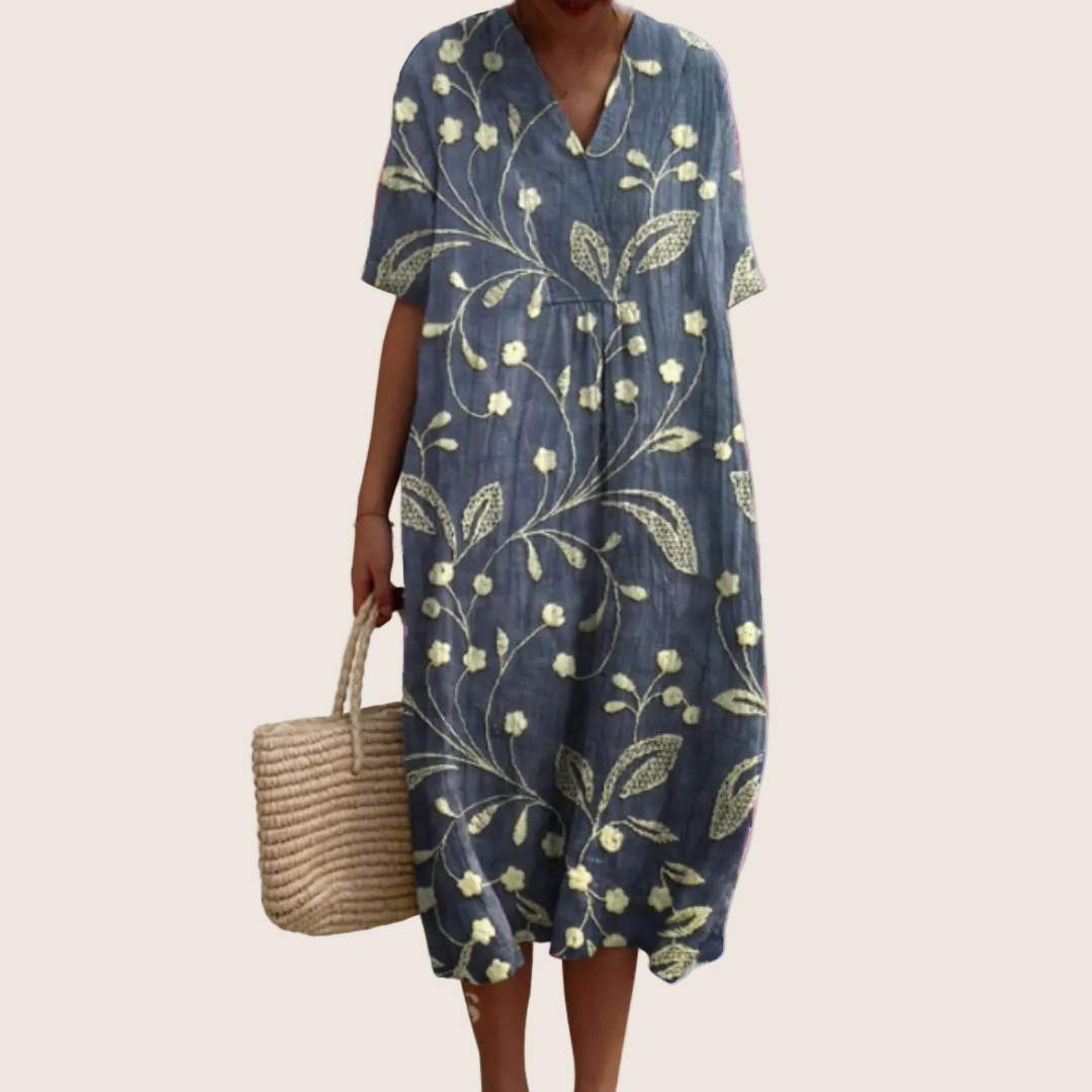 ROUSSEAU BORDEAUX | ROBE D’ÉTÉ FLORALE POUR FEMMES
