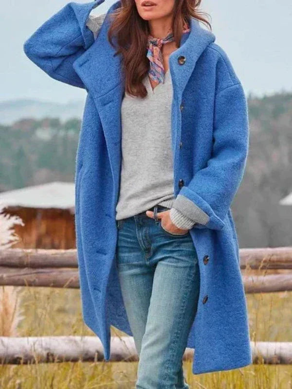 ROUSSEAU BORDEAUX | MANTEAU D’HIVER CHAUD ET ÉLÉGANT POUR FEMMES