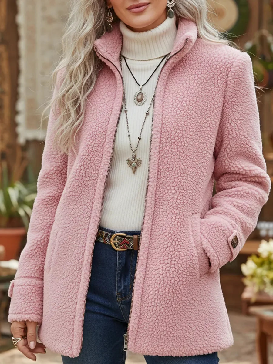 ROUSSEAU BORDEAUX | VESTE DOUCE ET ÉLÉGANTE POUR FEMMES