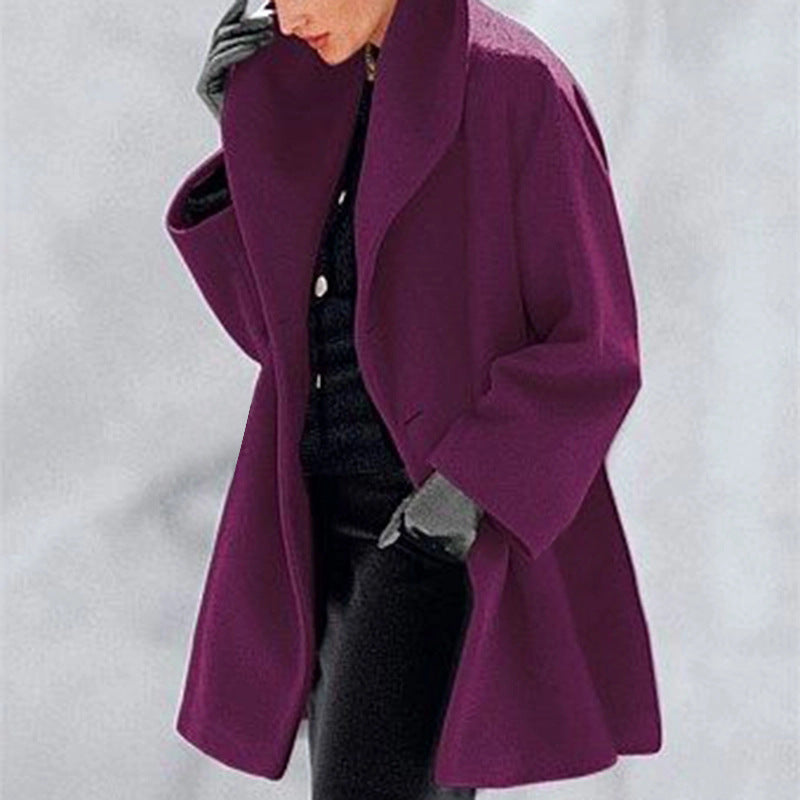 ROUSSEAU BORDEAUX | MANTEAU LONG DÉTENDUE POUR FEMMES