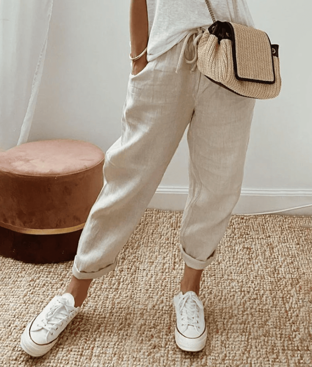 ROUSSEAU BORDEAUX | PANTALON ÉLÉGANT POUR FEMME