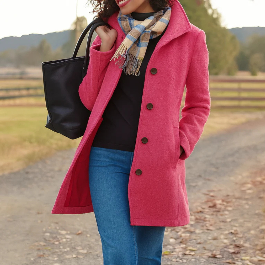 ROUSSEAU BORDEAUX | MANTEAU HERITAGE POUR FEMMES