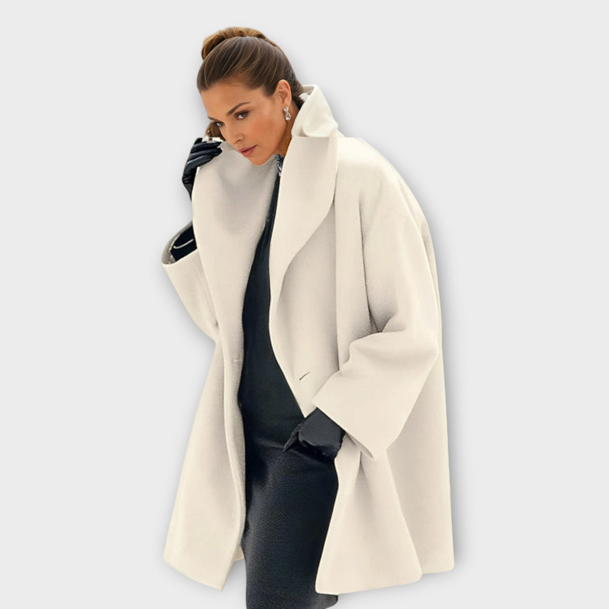ROUSSEAU BORDEAUX | MANTEAU LONG DÉTENDUE POUR FEMMES