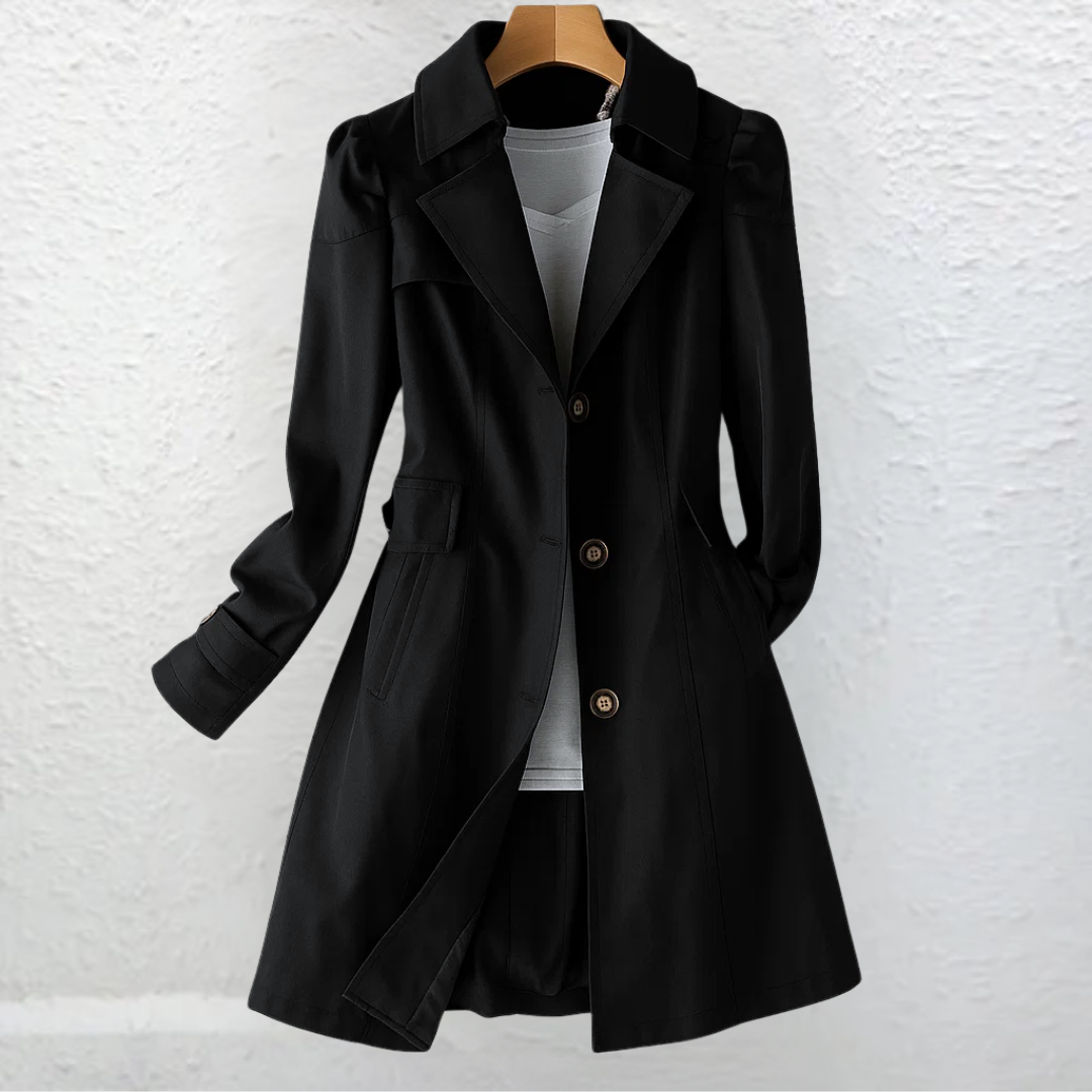 ROUSSEAU BORDEAUX | MANTEAU LONG ÉLÉGANT POUR FEMMES