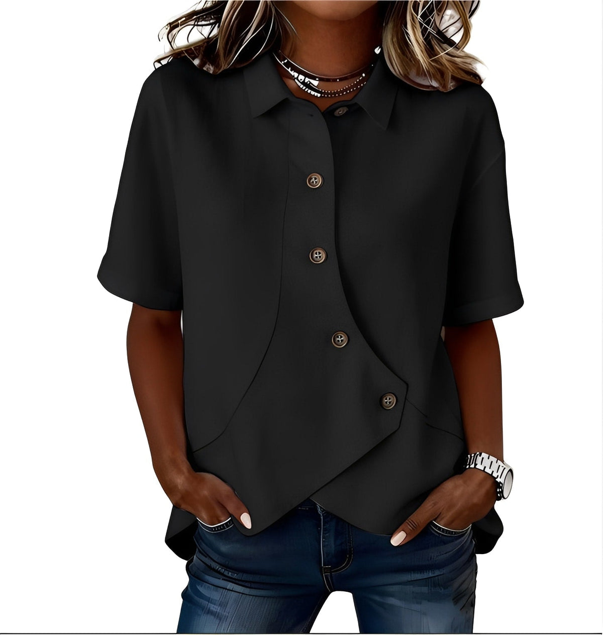 ROUSSEAU BORDEAUX| CHEMISE EN MELANGE DE LIN POUR FEMMES