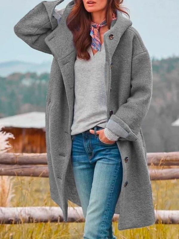 ROUSSEAU BORDEAUX | MANTEAU D’HIVER CHAUD ET ÉLÉGANT POUR FEMMES