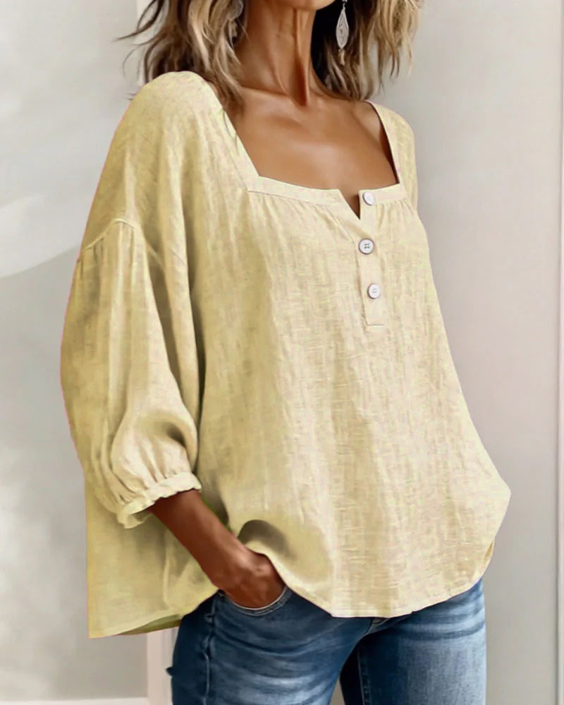 ROUSSEAU BORDEAUX | BLOUSE EN LIN POUR FEMME