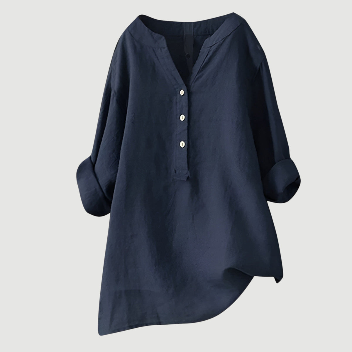 ROUSSEAU BORDEAUX | BLOUSE EN MÉLANGE DE LIN POUR FEMMES