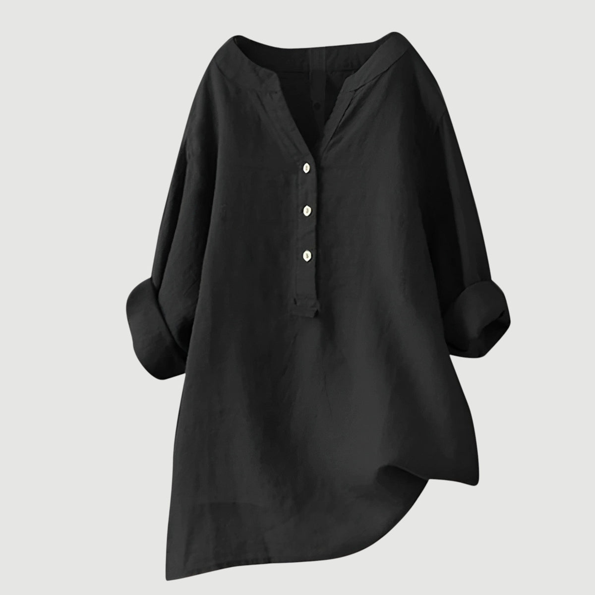 ROUSSEAU BORDEAUX | BLOUSE EN MÉLANGE DE LIN POUR FEMMES