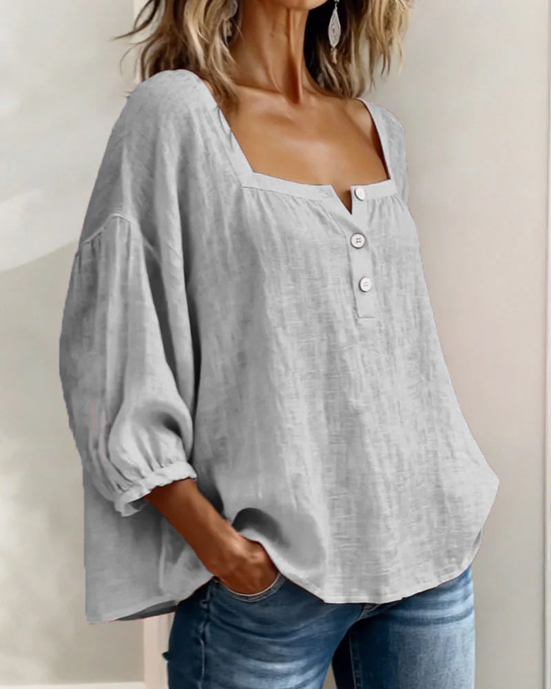 ROUSSEAU BORDEAUX | BLOUSE EN LIN POUR FEMME