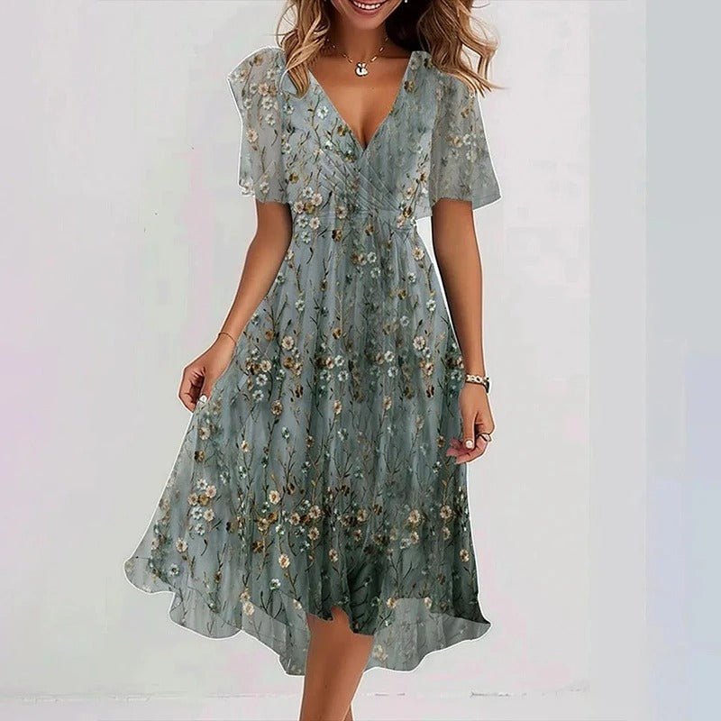 ROUSSEAU BORDEAUX | ROBE ÉLÉGANTE RAYONNANTE POUR FEMMES