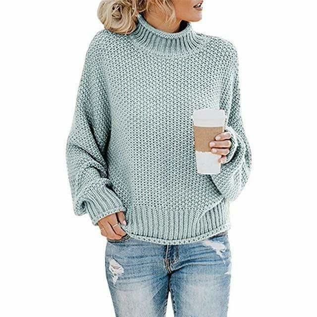 ROUSSEAU BORDEAUX | PULL À COL ROULE POUR FEMME