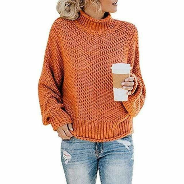 ROUSSEAU BORDEAUX | PULL À COL ROULE POUR FEMME