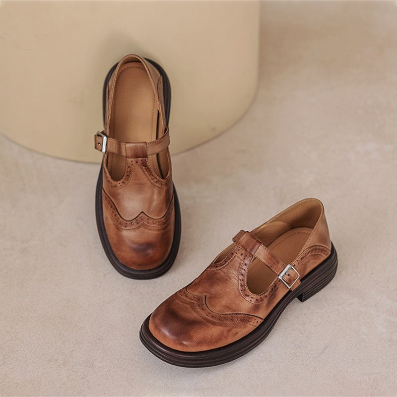 MOREAU LYON | CHAUSSURE BROGUE CLASSIQUE POUR FEMME
