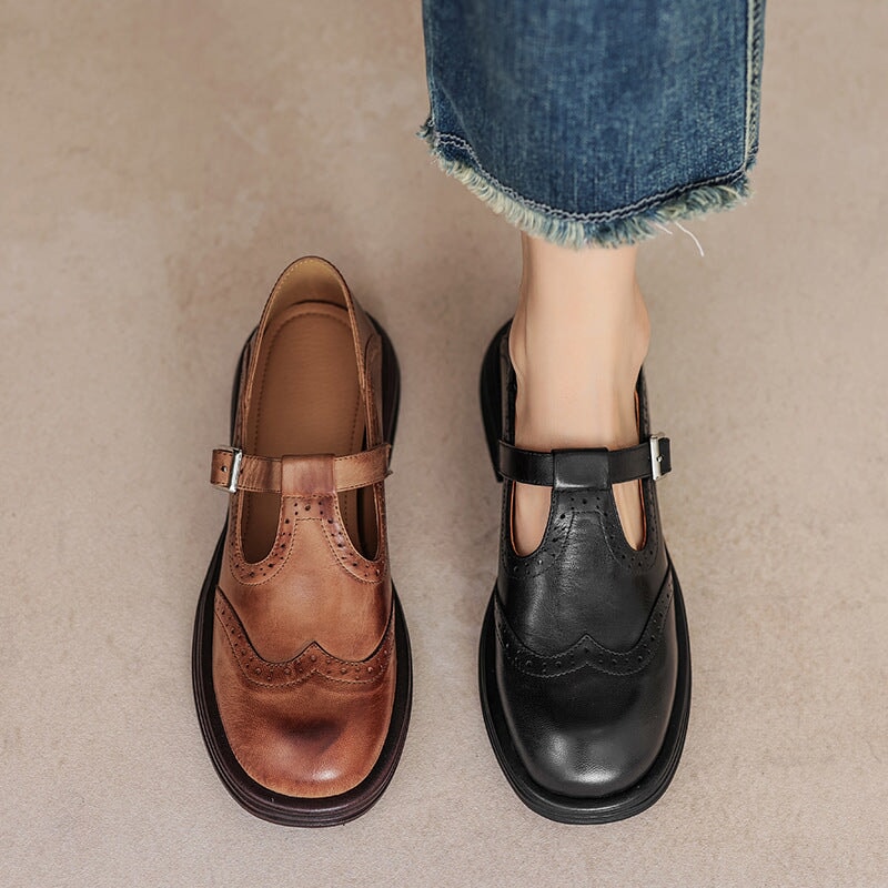 MOREAU LYON | CHAUSSURE BROGUE CLASSIQUE POUR FEMME