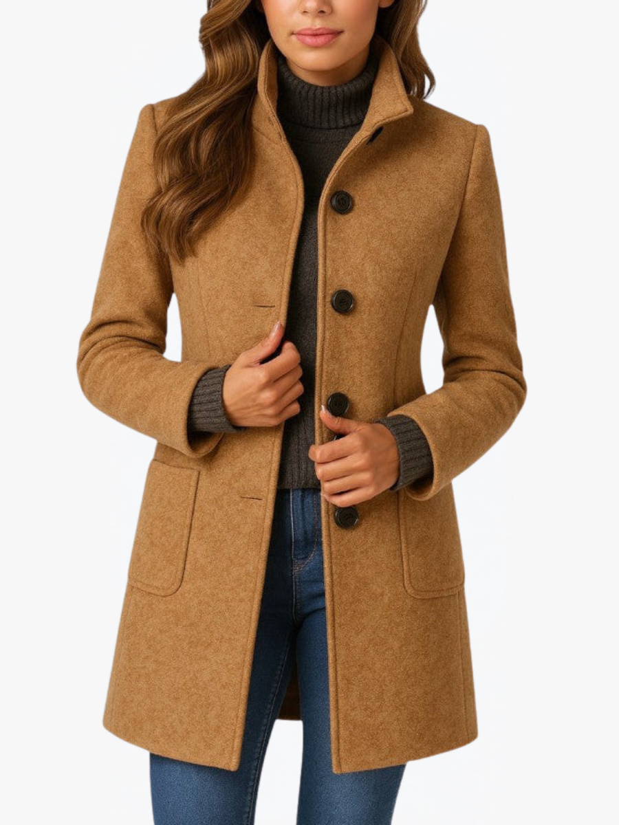 ROUSSEAU BORDEAUX | MANTEAU ÉLÉGANT ET CONFORTABLE POUR FEMMES