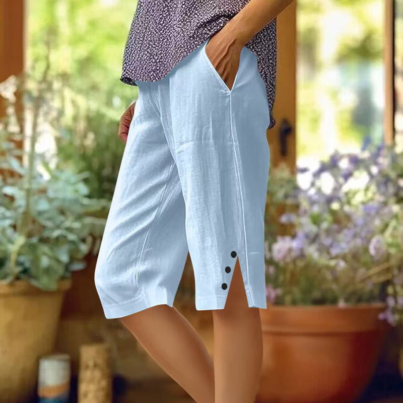 ROUSSEAU BORDEAUX | PANTALON COURT D’ÉTÉ POUR FEMMES