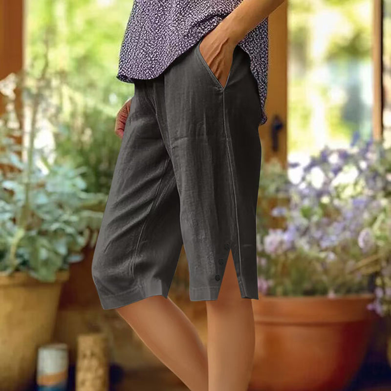 ROUSSEAU BORDEAUX | PANTALON COURT D’ÉTÉ POUR FEMMES