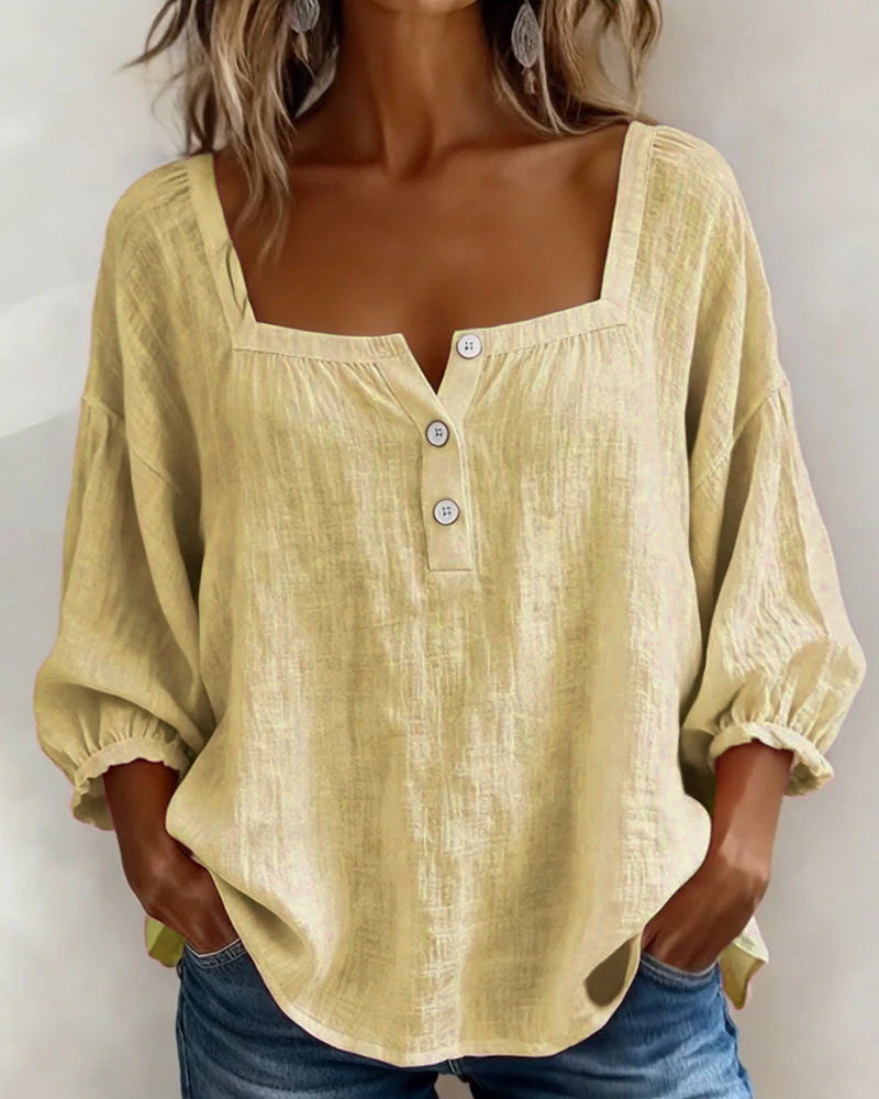 ROUSSEAU BORDEAUX | BLOUSE EN LIN POUR FEMME