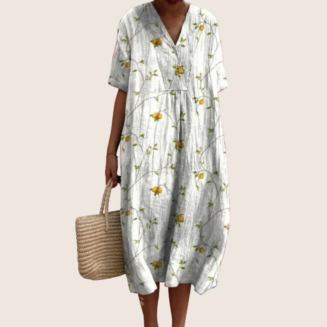 ROUSSEAU BORDEAUX | ROBE D’ÉTÉ FLORALE POUR FEMMES