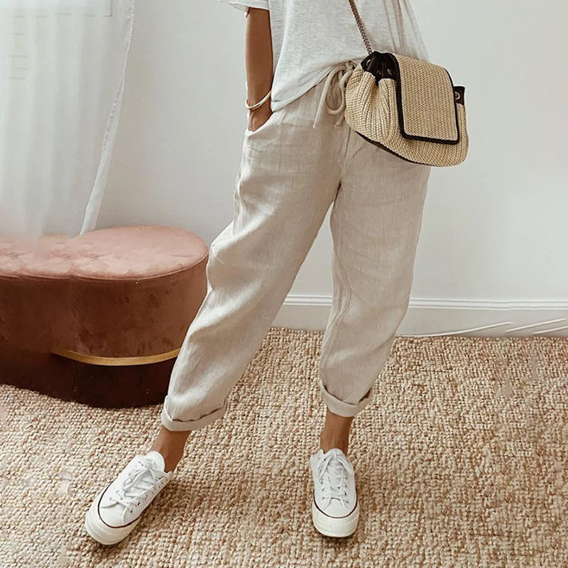 ROUSSEAU BORDEAUX | PANTALON ESTIVAL POUR FEMMES