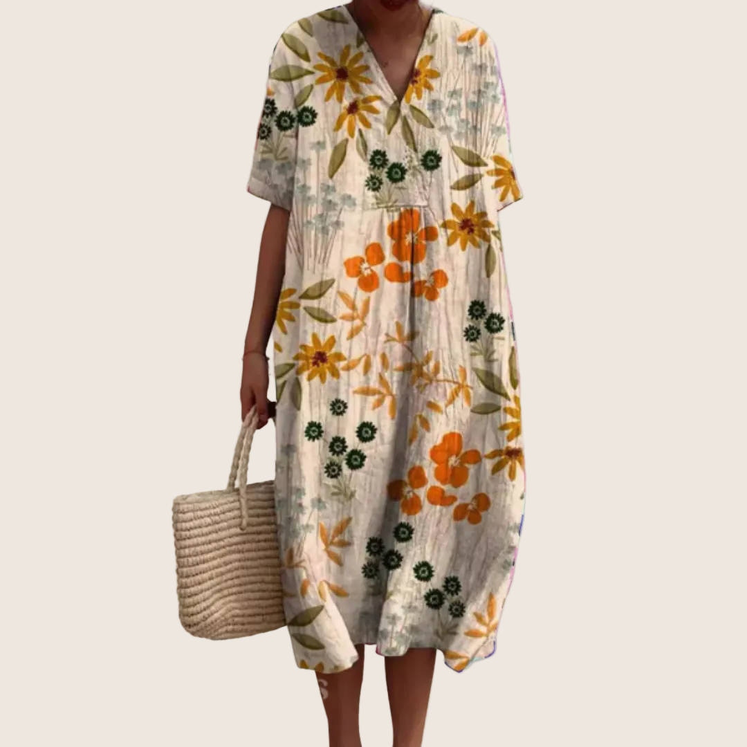 ROUSSEAU BORDEAUX | ROBE D’ÉTÉ FLORALE POUR FEMMES