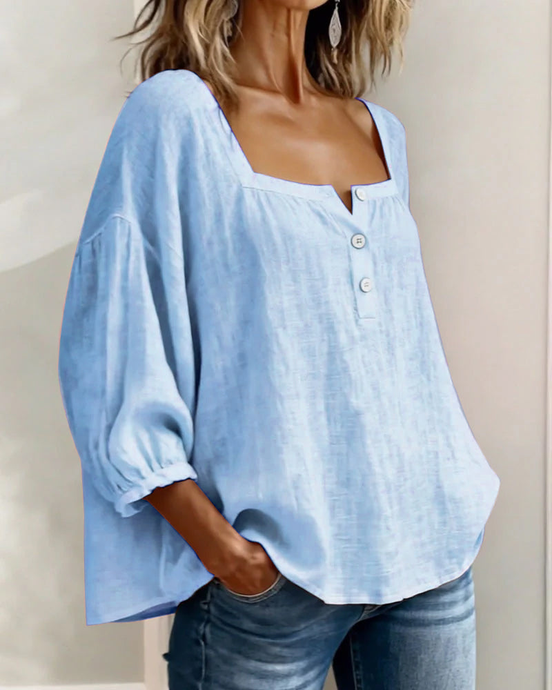 ROUSSEAU BORDEAUX | BLOUSE EN LIN POUR FEMME