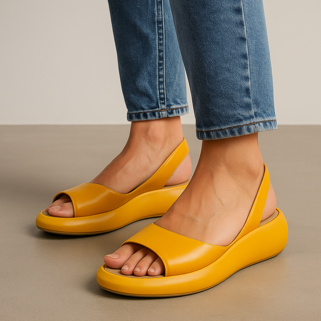 ROUSSEAU BORDEAUX | SANDALES À BOUT OUVERT POUR FEMMES