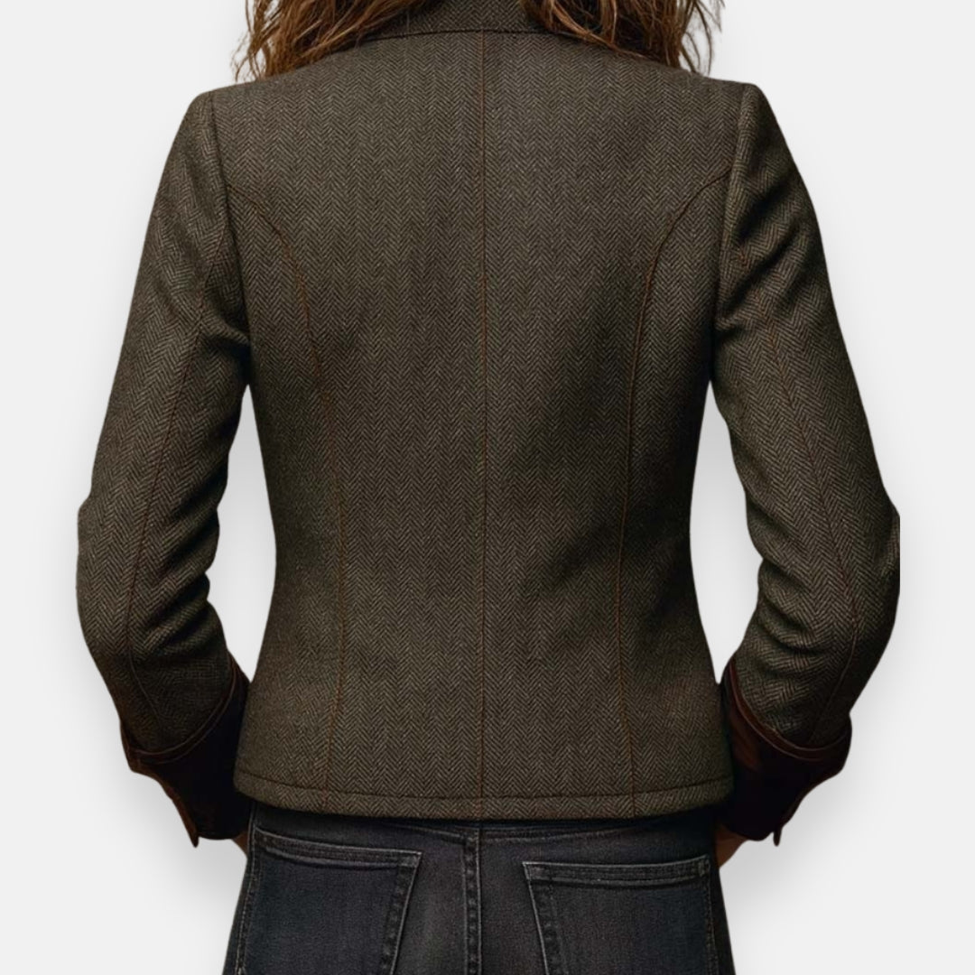 ROUSSEAU BORDEAUX | VESTE EN TWEED POUR FEMMES