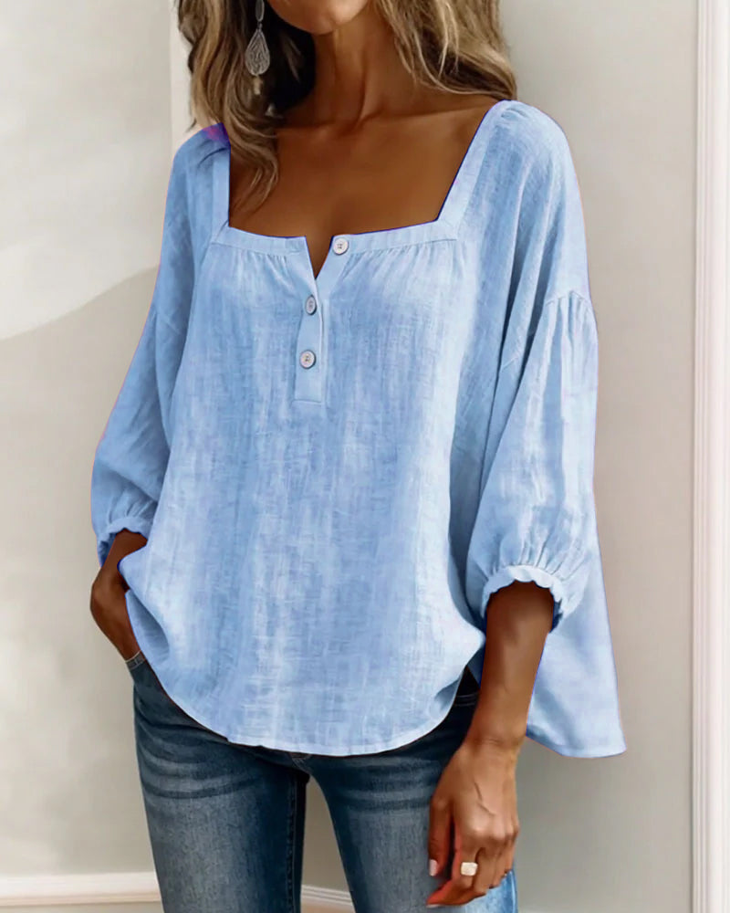ROUSSEAU BORDEAUX | BLOUSE EN LIN POUR FEMME