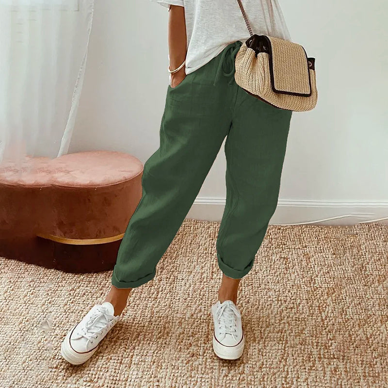 ROUSSEAU BORDEAUX | PANTALON ESTIVAL POUR FEMMES