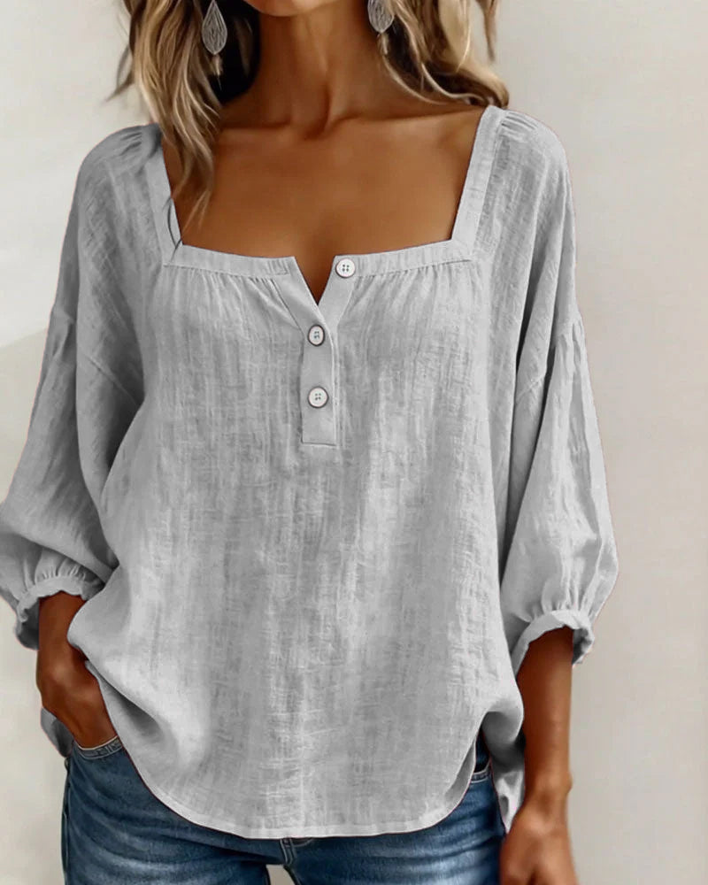 ROUSSEAU BORDEAUX | BLOUSE EN LIN POUR FEMME