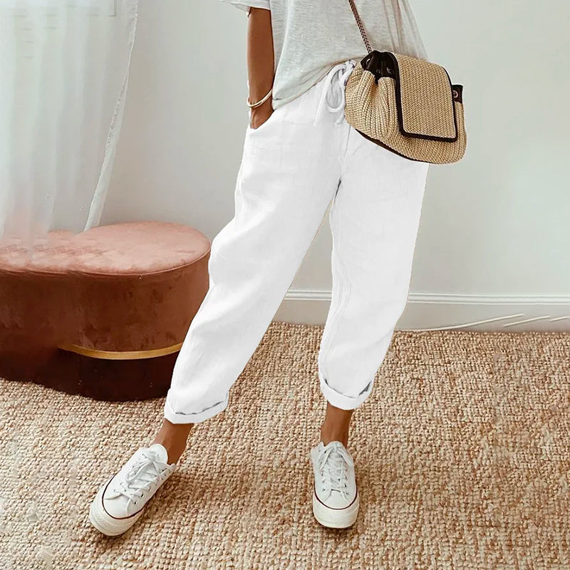 ROUSSEAU BORDEAUX | PANTALON ESTIVAL POUR FEMMES