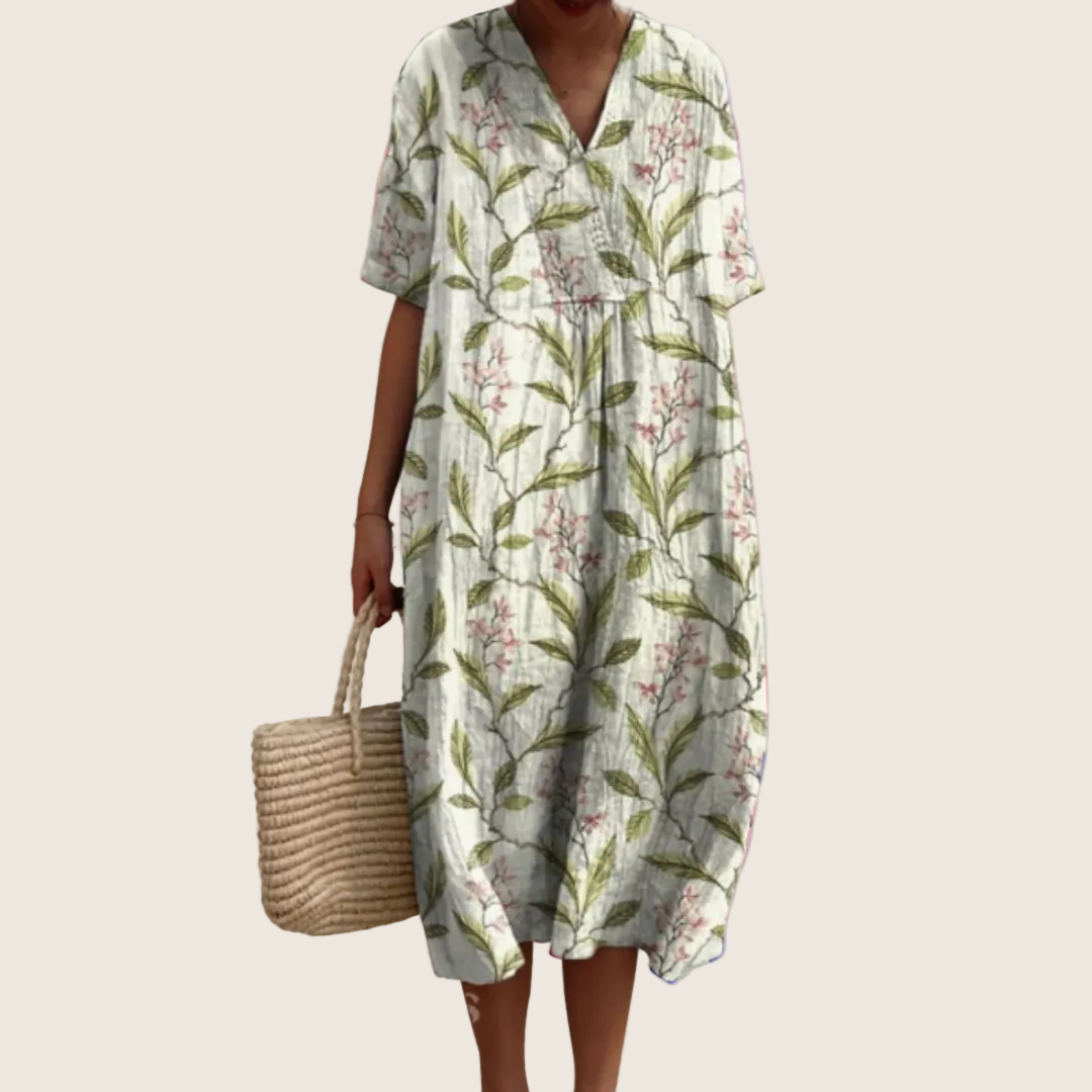 ROUSSEAU BORDEAUX | ROBE D’ÉTÉ FLORALE POUR FEMMES