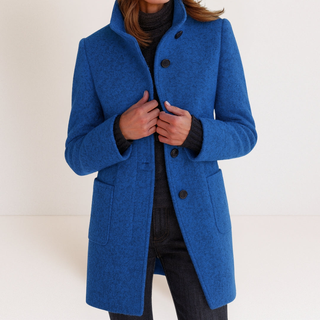 ROUSSEAU BORDEAUX | MANTEAU D’HIVER ÉLÉGANT POUR FEMMES